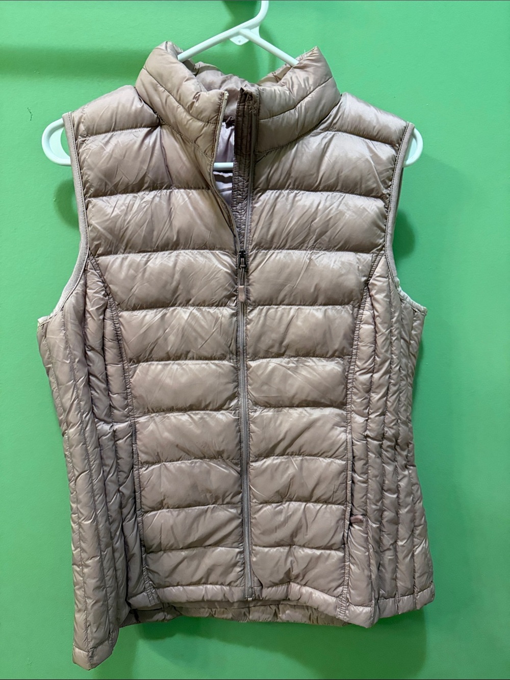Lightweight Quilted Puffer Vest - Lilac